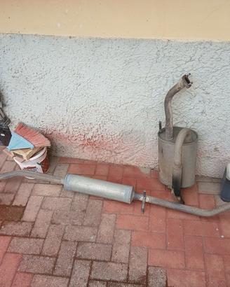 marmitta completa chevrolet matiz 1000