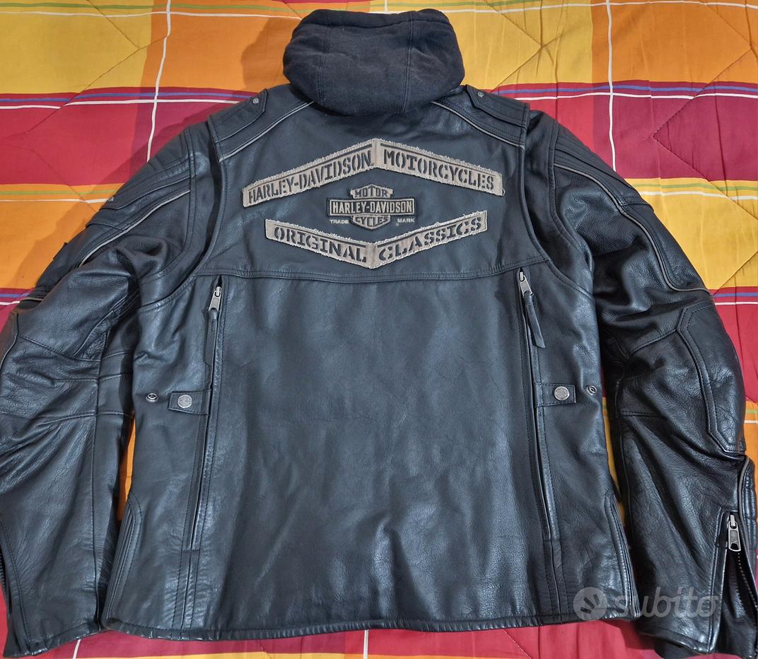 Giacca Tecnica Harley-Davidson Sheridan Switchback Lite In Pelle E Tessuto Da Uomo