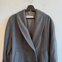 Cappotto max mara tg M grigio argento cashmere