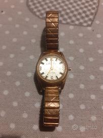 Orologino anni 1970 donna dorato placcato
