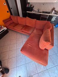 Divano angolare con chaise longue sfoderabile – gr
