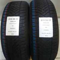 2 GOMME 215 55 17 DUNLOP A1818