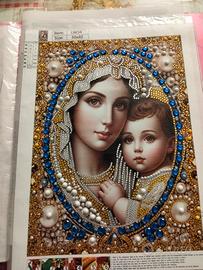 Madonnina in diamont