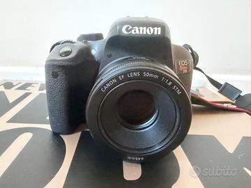 Canon Rebel T7i + 2 lenti