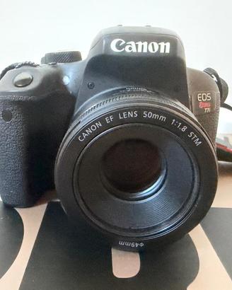 Canon Rebel T7i + 2 lenti