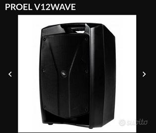 Diffusori Attivi Proel  12 WAVE