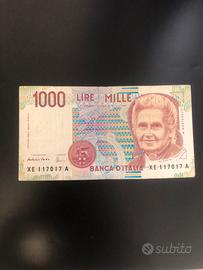 Lire 1.000 Montessori XE