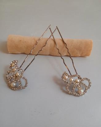 Fermagli per capelli da sposa