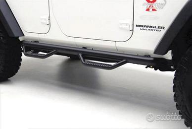 Pedane tubolari sottoporta JEEP Wrangler JK JKU