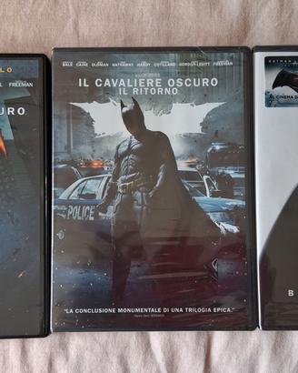 dvd trilogia BATMAN cavaliere oscuro dark knight