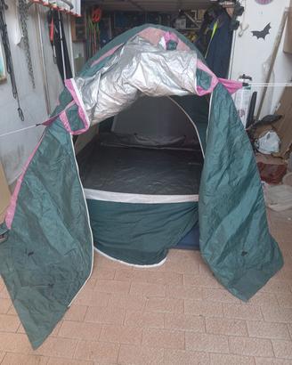 tenda più zaino 