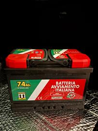 Batteria auto 74 Ah