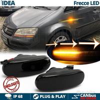 Frecce LED Dinamiche per Fiat IDEA Omologate Nere