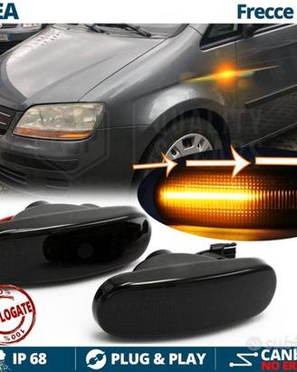 Frecce LED Dinamiche per Fiat IDEA Omologate Nere