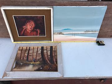 Quadri tele Tulli Alberto Carrera Franco