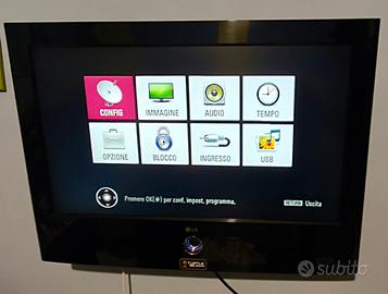 TV LG Scarlet 32" (Mod. 32LG6000) + Staffa Muro