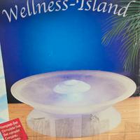 Lampada nebulizzatrice cambia colore in vetro