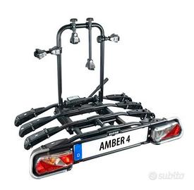 EUFAB Amber 4 Portabici Gancio Traino 4 Bici