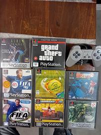 10 giochi della PlayStation  1  con control