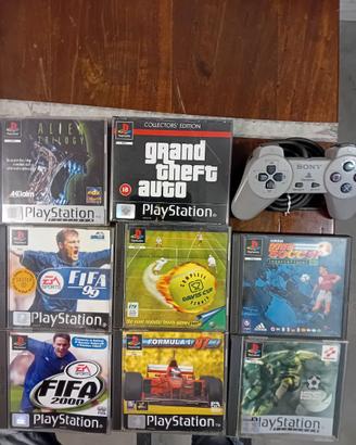 10 giochi della PlayStation  1  con control