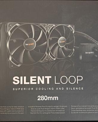 Raffreddamento a liquido Be Quiet Silent Loop 280