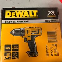 Avvitatore dewalt dcd710n nuovo aenza batterie