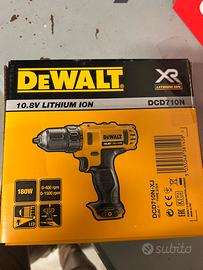 Avvitatore dewalt dcd710n nuovo aenza batterie