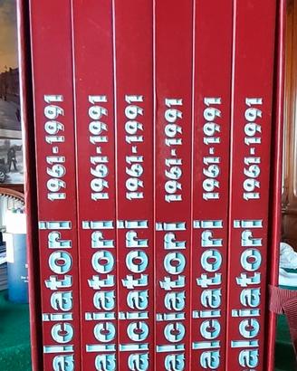 Libri Calciatori Panini 1961-1991 (6 Volumi)