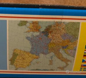 Carta geografica politica Europa
