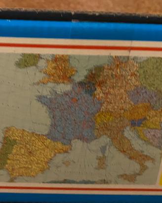 Carta geografica politica Europa