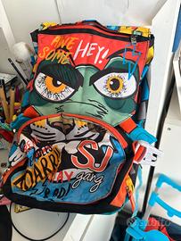 SJ Zaino scuola + carrello per ragazzo bambino