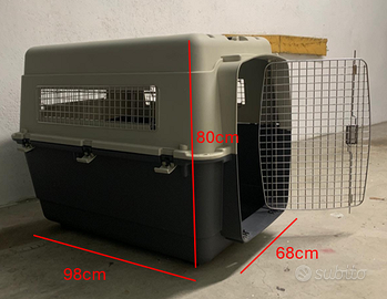 Kennel trasportino L XL omologato IATA ITA Airways