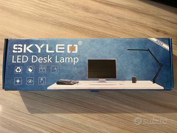 SKYLEO lampada LED per scrivania - Clip - Nero
