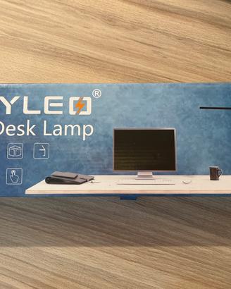 SKYLEO lampada LED per scrivania - Clip - Nero