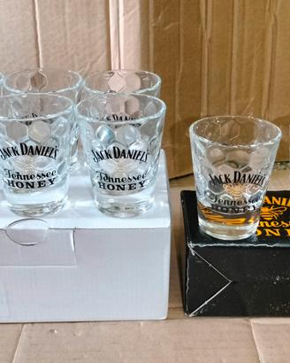 7 Bicchierini Shot Cicchetto Jack Daniel's Honey