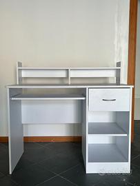 SCRIVANIA COLORE BIANCO