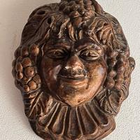 Scultura da parete Bacco