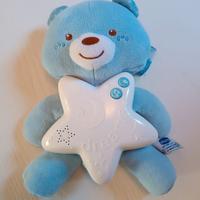 Orsetto peluche chicco per il sonno neonato luci