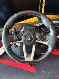 Volante da gaming HORI+Pedaliera