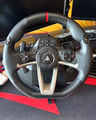 Volante da gaming HORI+Pedaliera