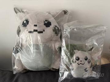 Pokemon peluche pikachu pixel 30 anniversario