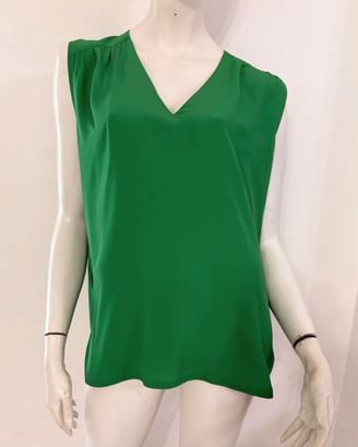 SEVENTY Maglia blusa verde