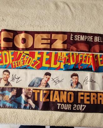 Fasce Tour Tiziano Ferro/Coez/Fedez/DearJack Leggi
