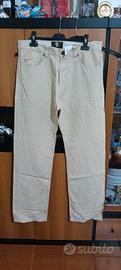 pantaloni misto lino uomo 