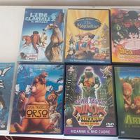 lotto 7 dvd animazione e live action per bambini