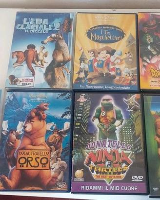 lotto 7 dvd animazione e live action per bambini