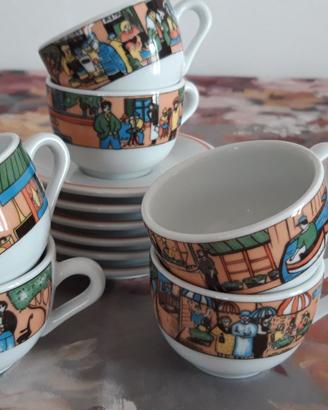 Set caffè vintage 12 pz INKER CROATIA