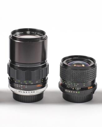 MINOLTA Obiettivi ROKKOR MC / MD