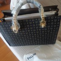 Borsa Pollini in tapiro nero
