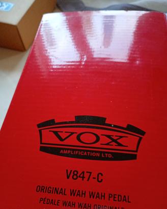 Pedale Vox Boutique Ltd Ed  Wha  